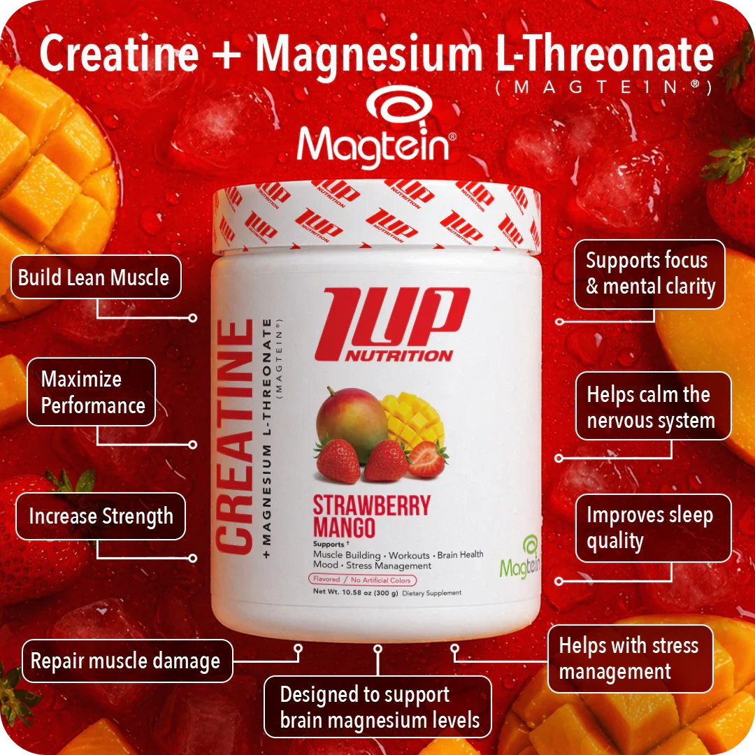 Creatine + Magnesium L-Threonate (Magtein®)