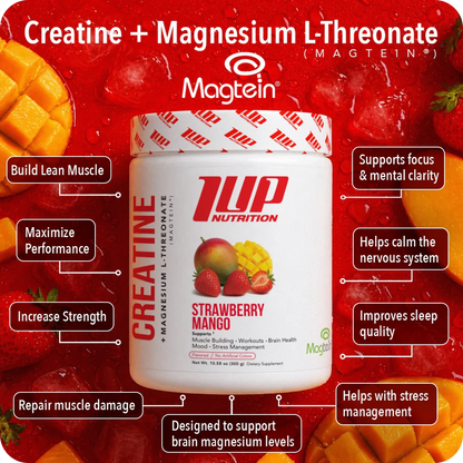 Creatine + Magnesium L-Threonate (Magtein®)